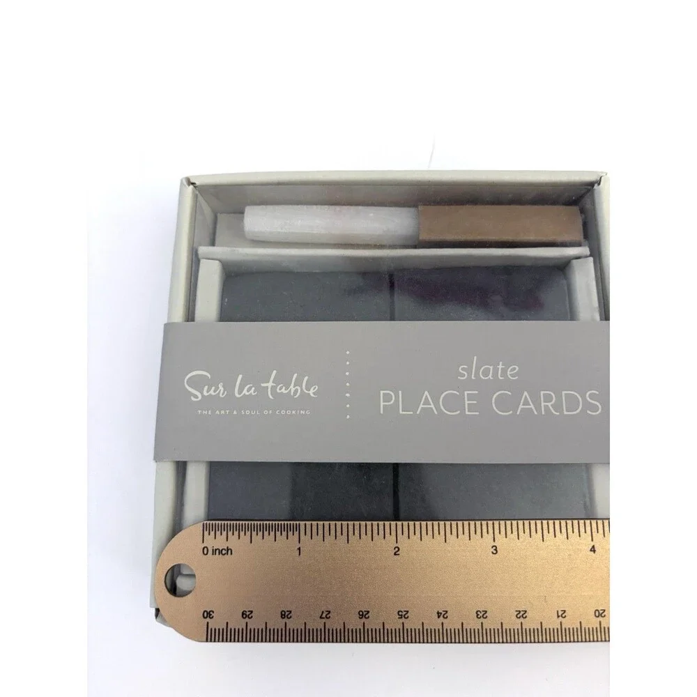 Sur La Table Slate Place Cards Set Of 4